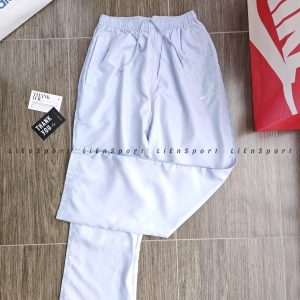 Kaepa Quần thể thao dáng suông Unisex Size M Xanh pastel Auth 2nd 2 lớp vải ngoài chống gió trong thoáng khí Lưng co giãn dây rút Logo ép nhiệt Form rộng Phù hợp gym yoga chạy bộ Mã:1S77